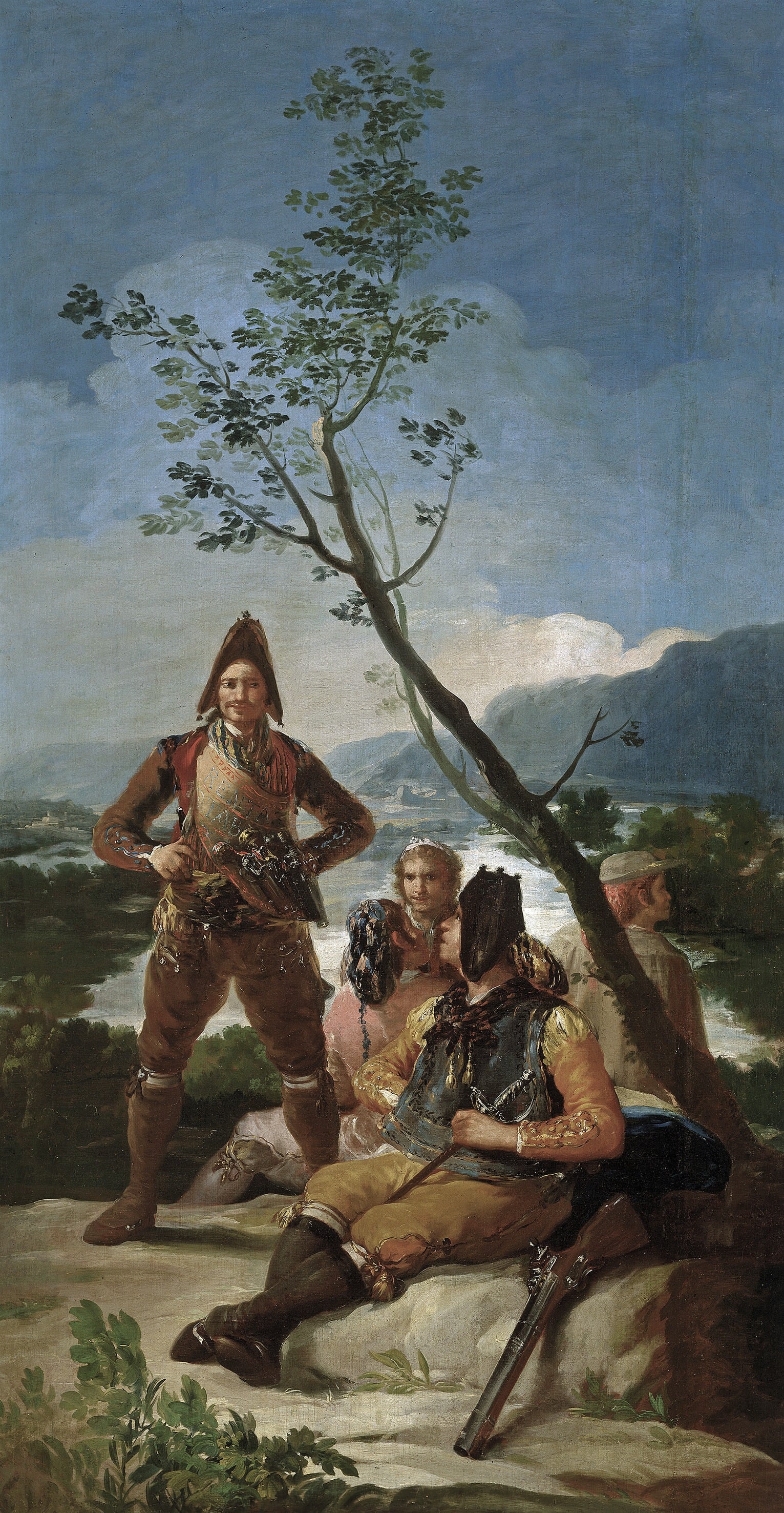 民间风俗文化主题 - 高地的守望者 - 展现高地人物休闲场景 