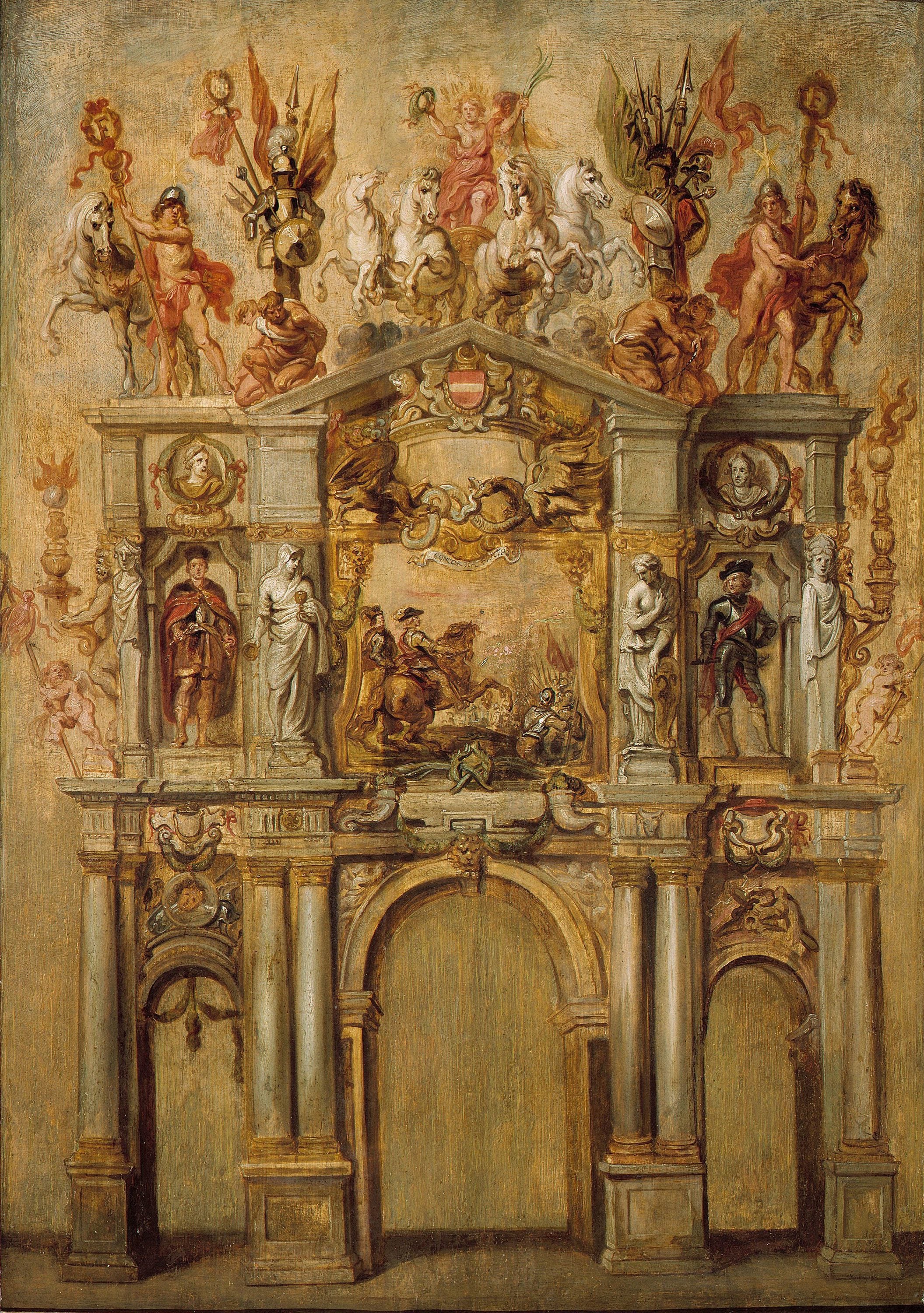 其他 - 未知名装饰性画作 - 古典装饰性绘画作品 