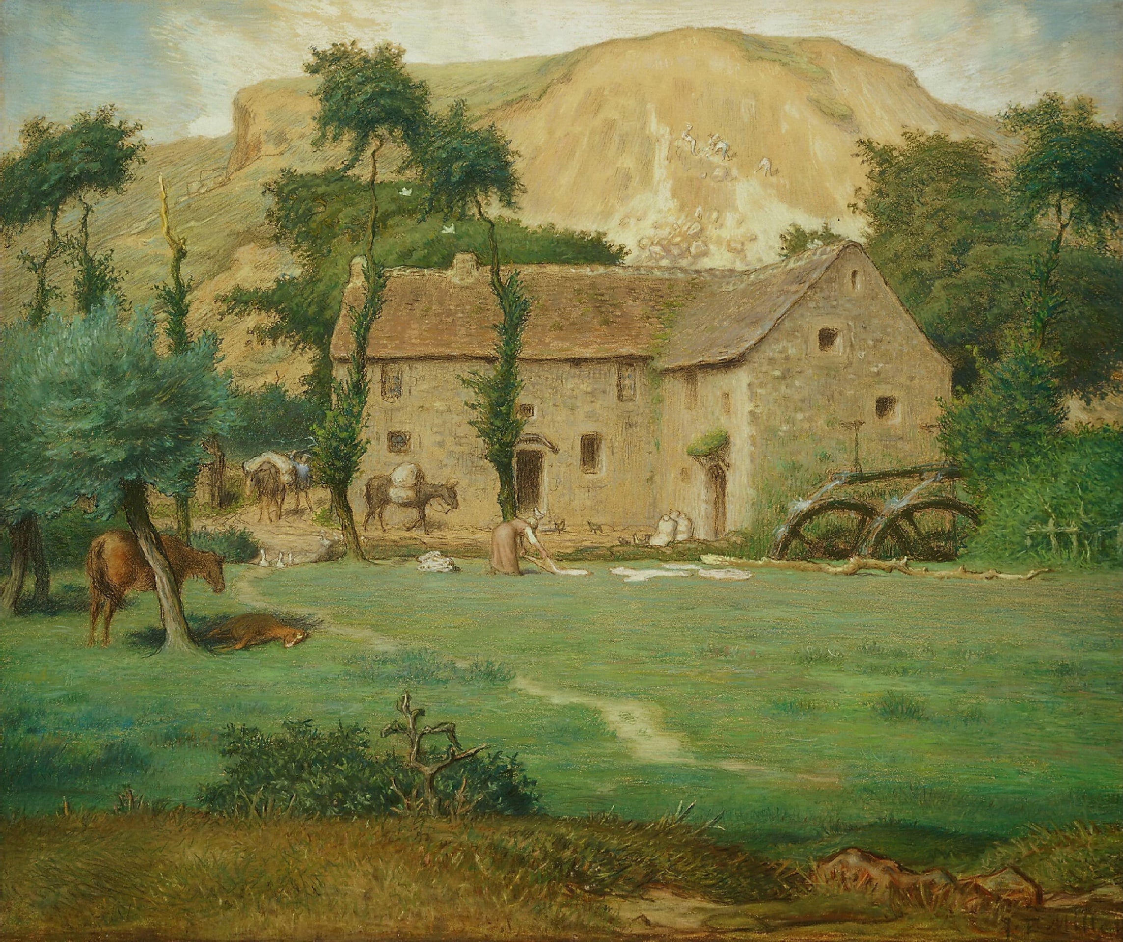 田园生活风情主题 - 未知 - 乡村田园间的宁静景致 