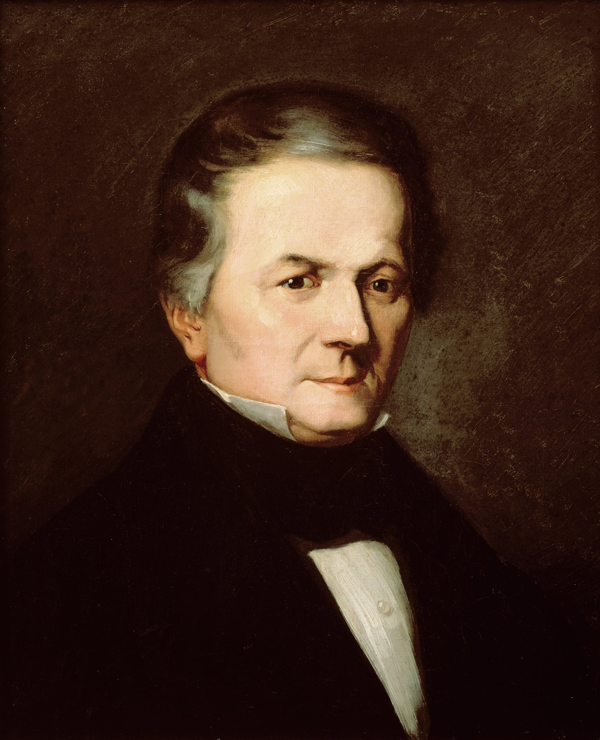 其他 - 未知人物肖像 - 人物庄重的肖像画作 