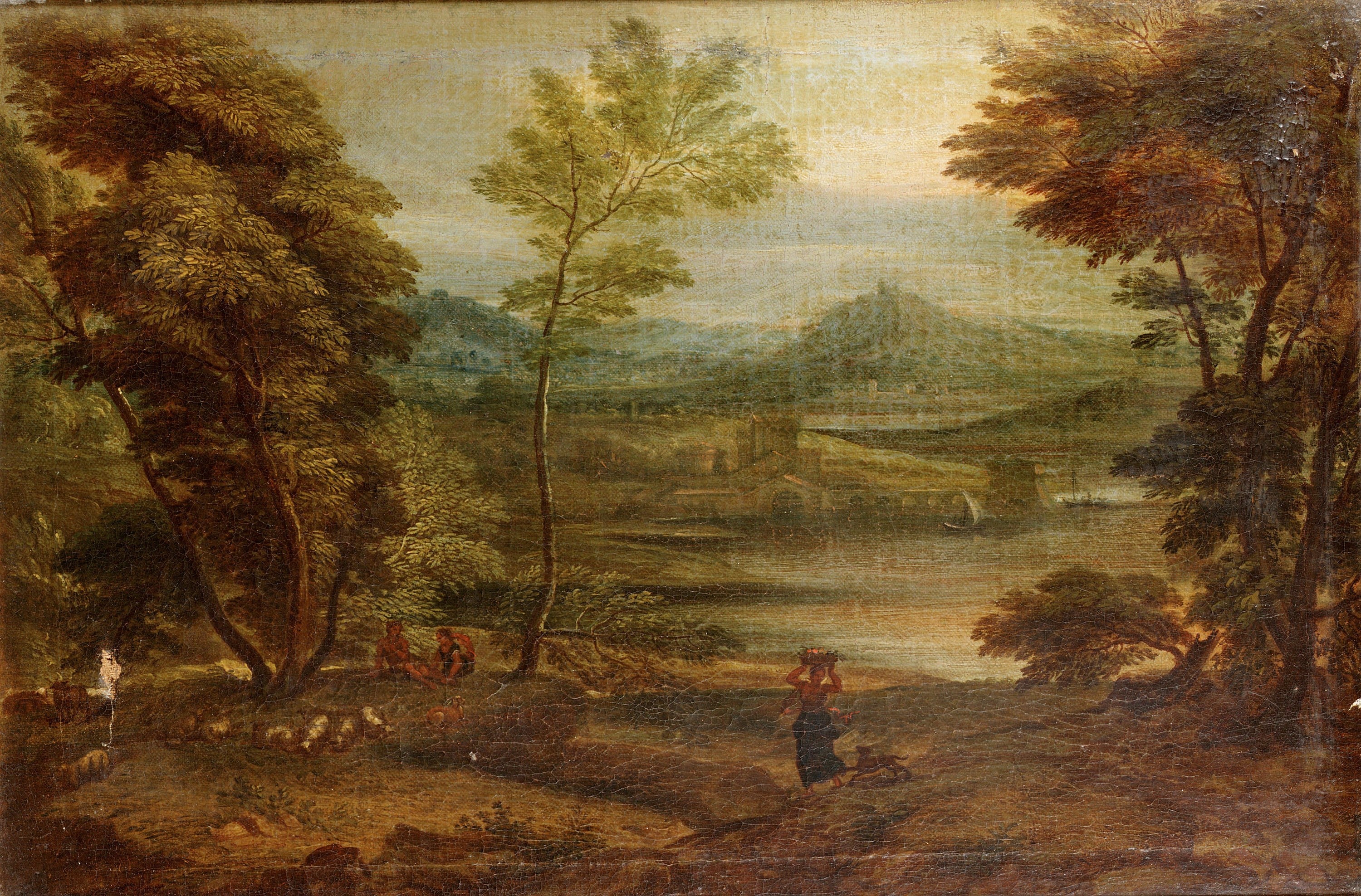 田园生活风情主题 - 未知名田园画作 - 展现田园间的悠然景致 