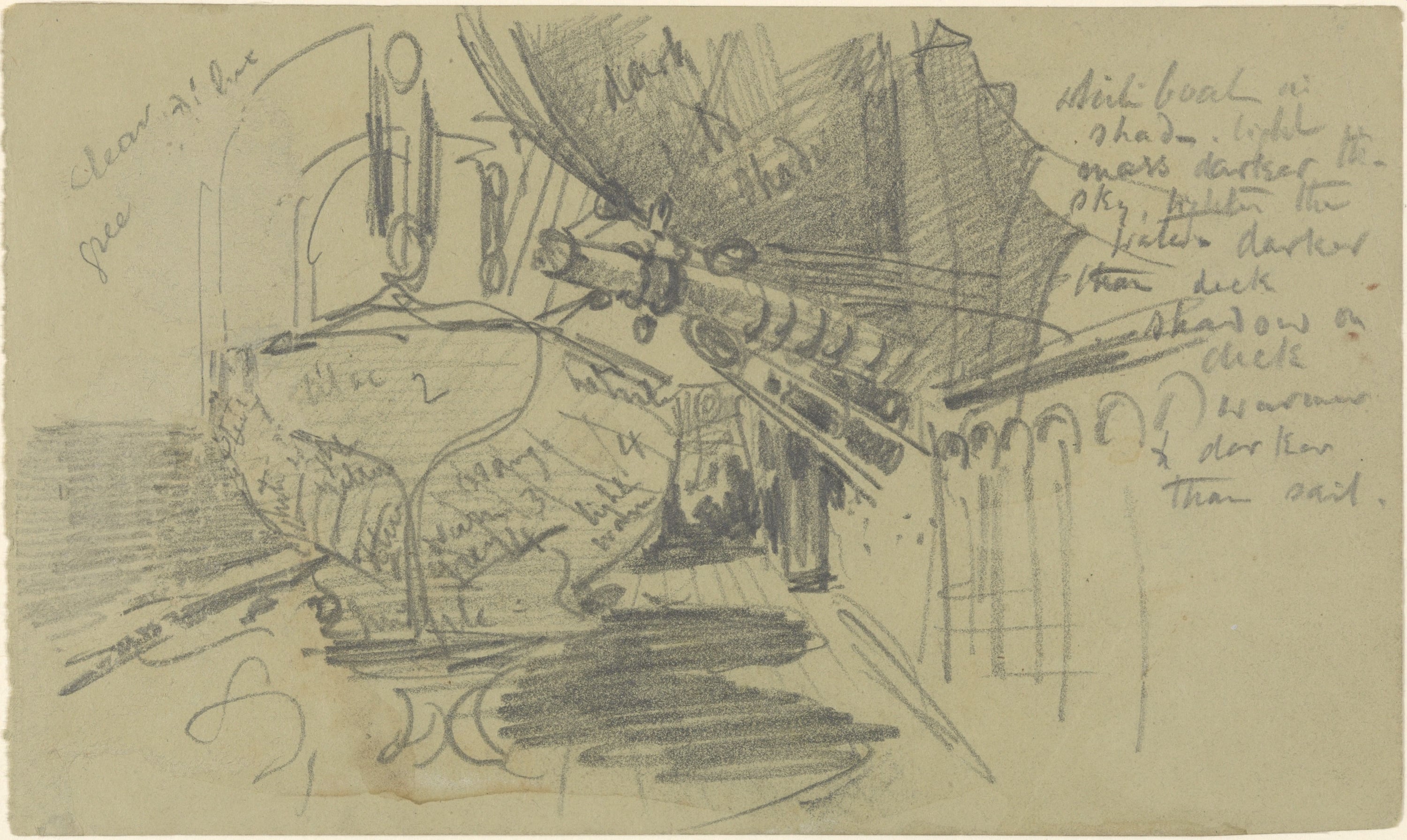 其他 - 未命名素描 - 手绘场景与文字标注 