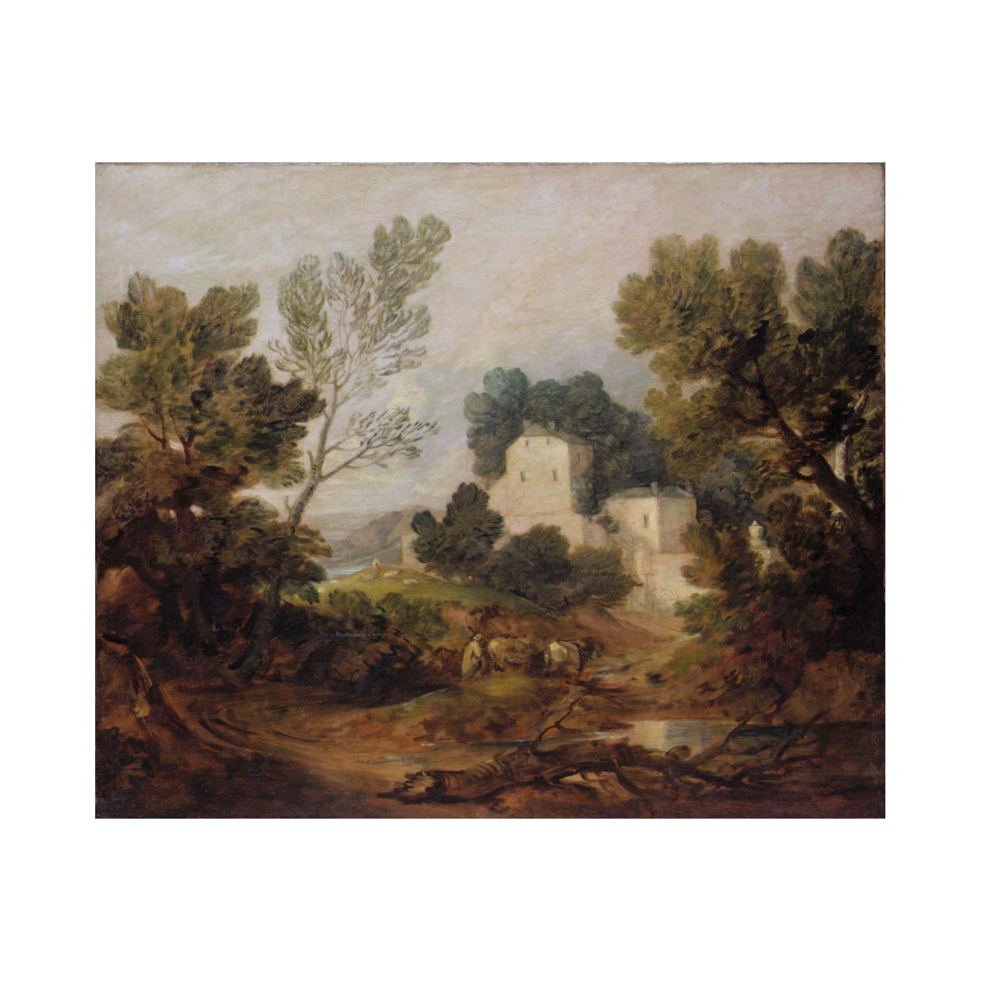 田园牧歌意境主题 - 未命名田园画 - 展现乡村宁静牧歌景致 