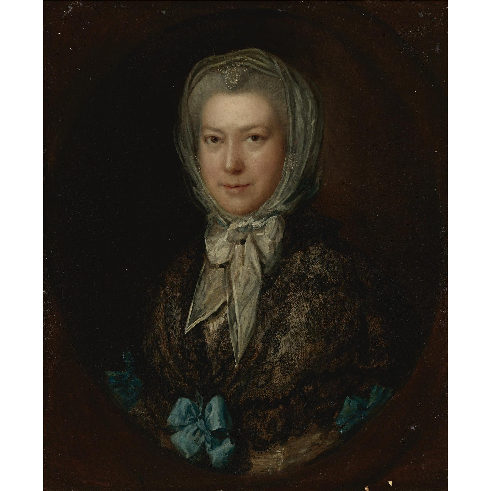 贵族肖像描绘主题 - 未知肖像 - 展现贵族女性典雅风貌 