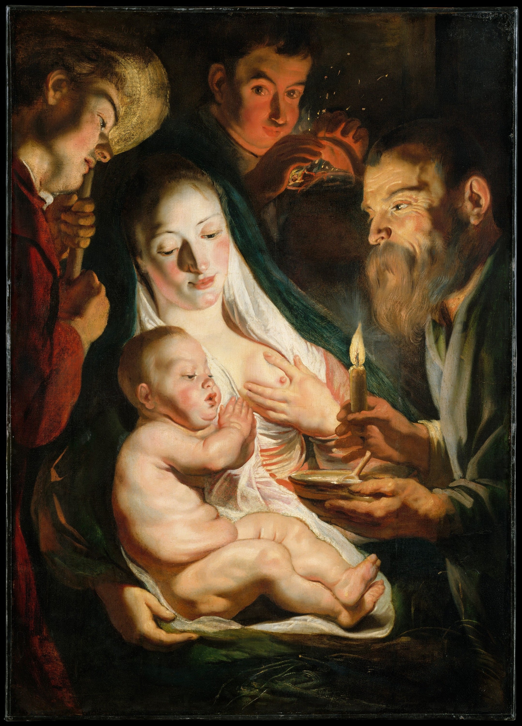 宗教故事演绎主题 - 无明确名字 - 描绘宗教人物场景画面 