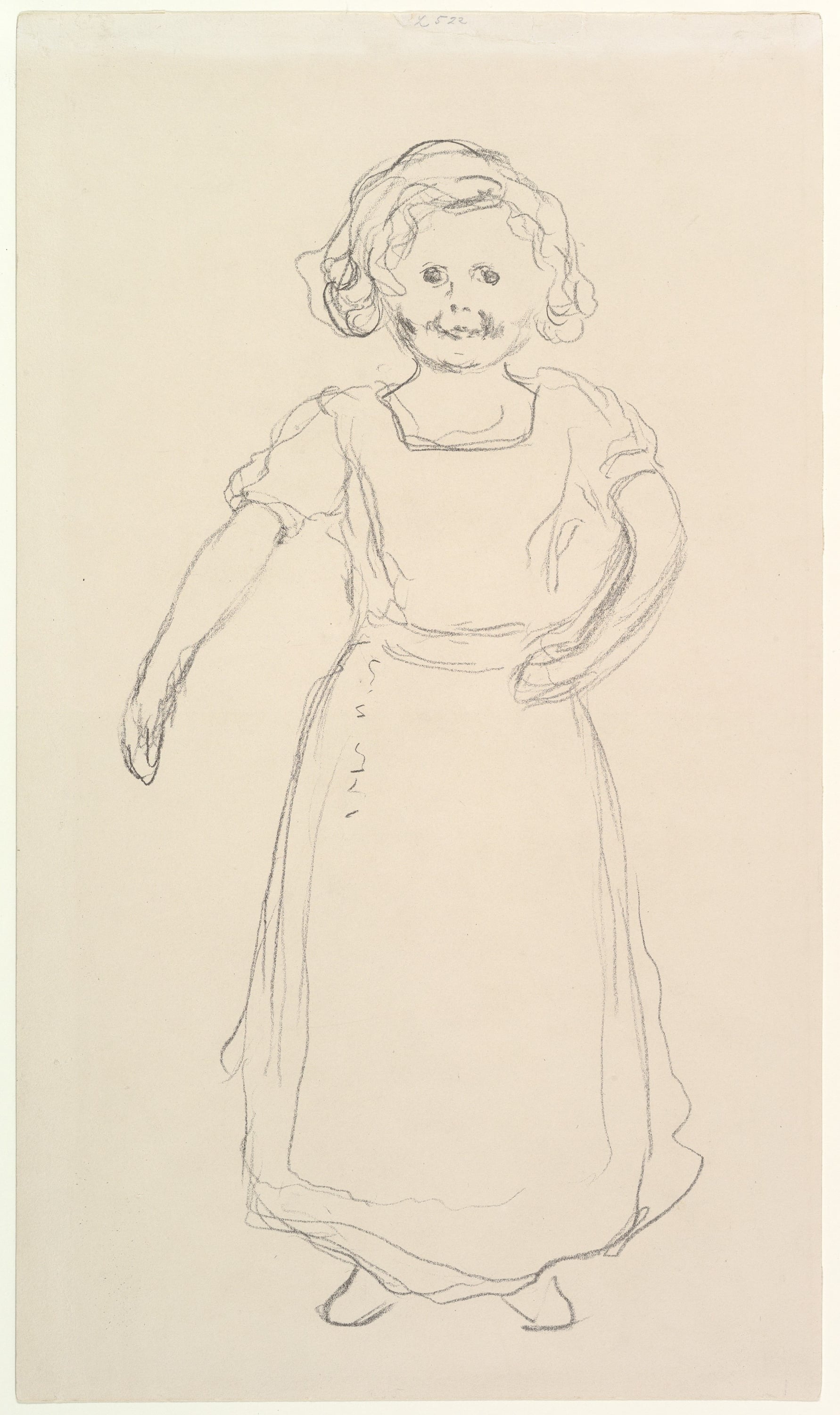 其他 - 佚名儿童素描 - 简单勾勒儿童的姿态 