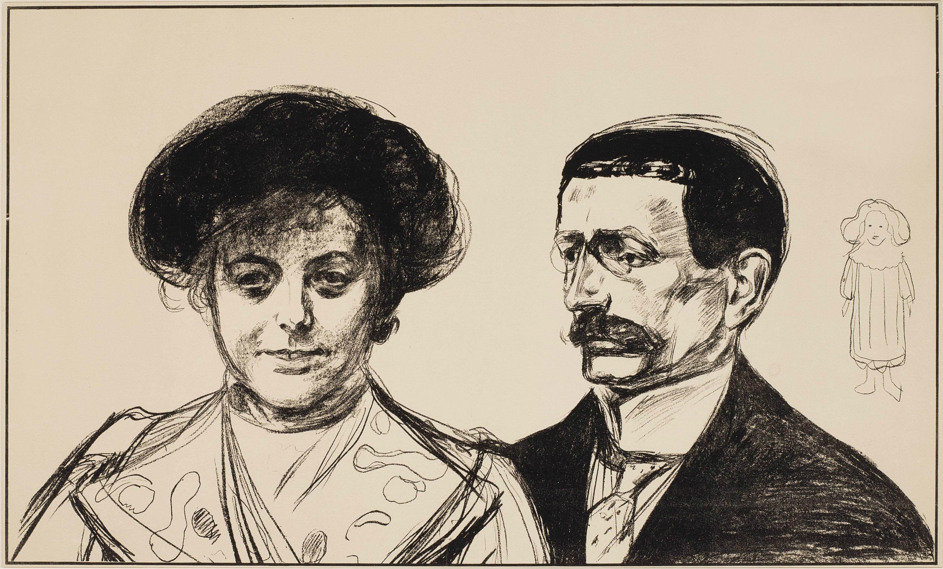 其他 - 无题（人物素描） - 人物素描展现人物神态 