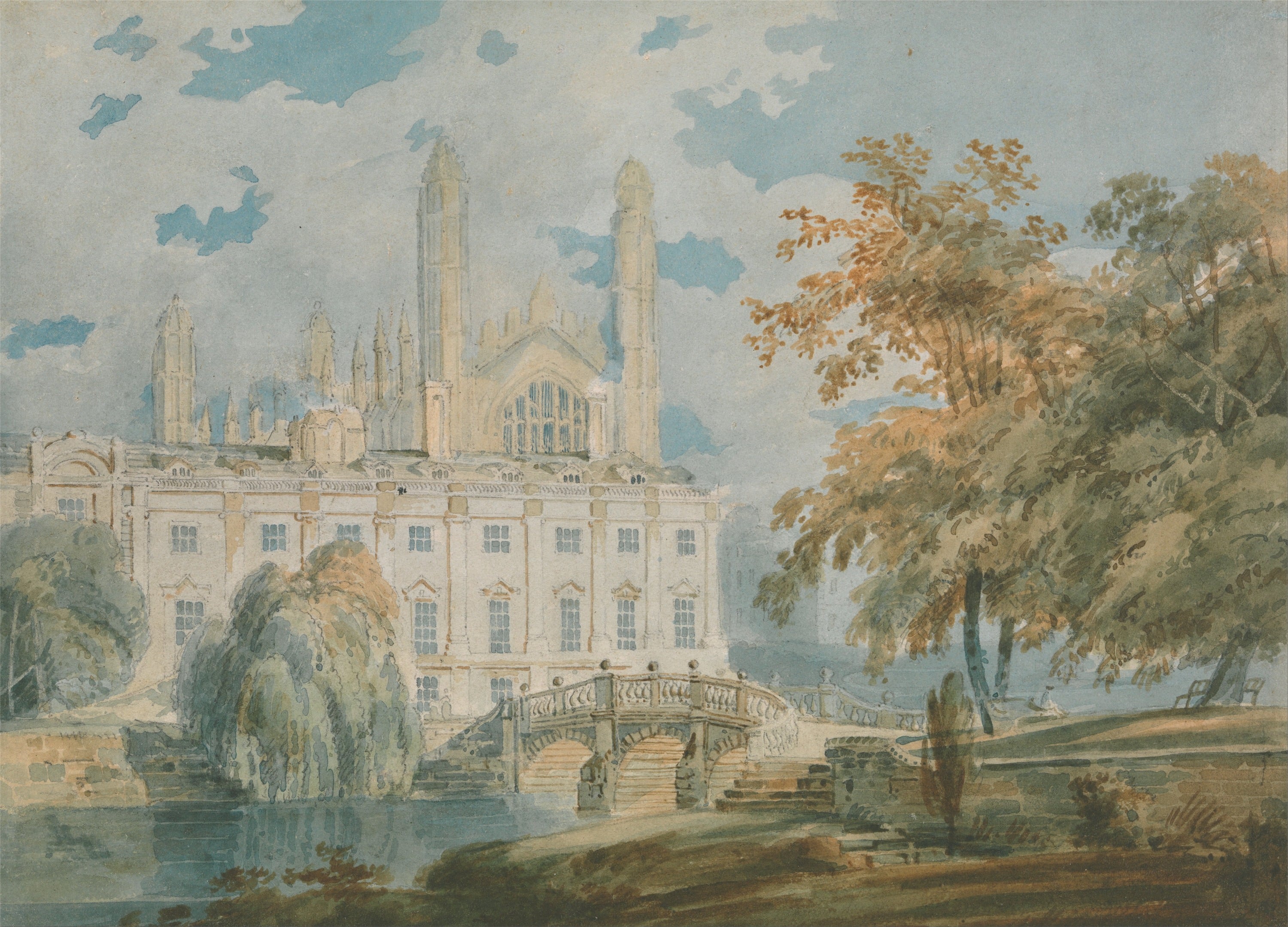 其他 - 未知名建筑风景画作 - 展现建筑与自然的景致 