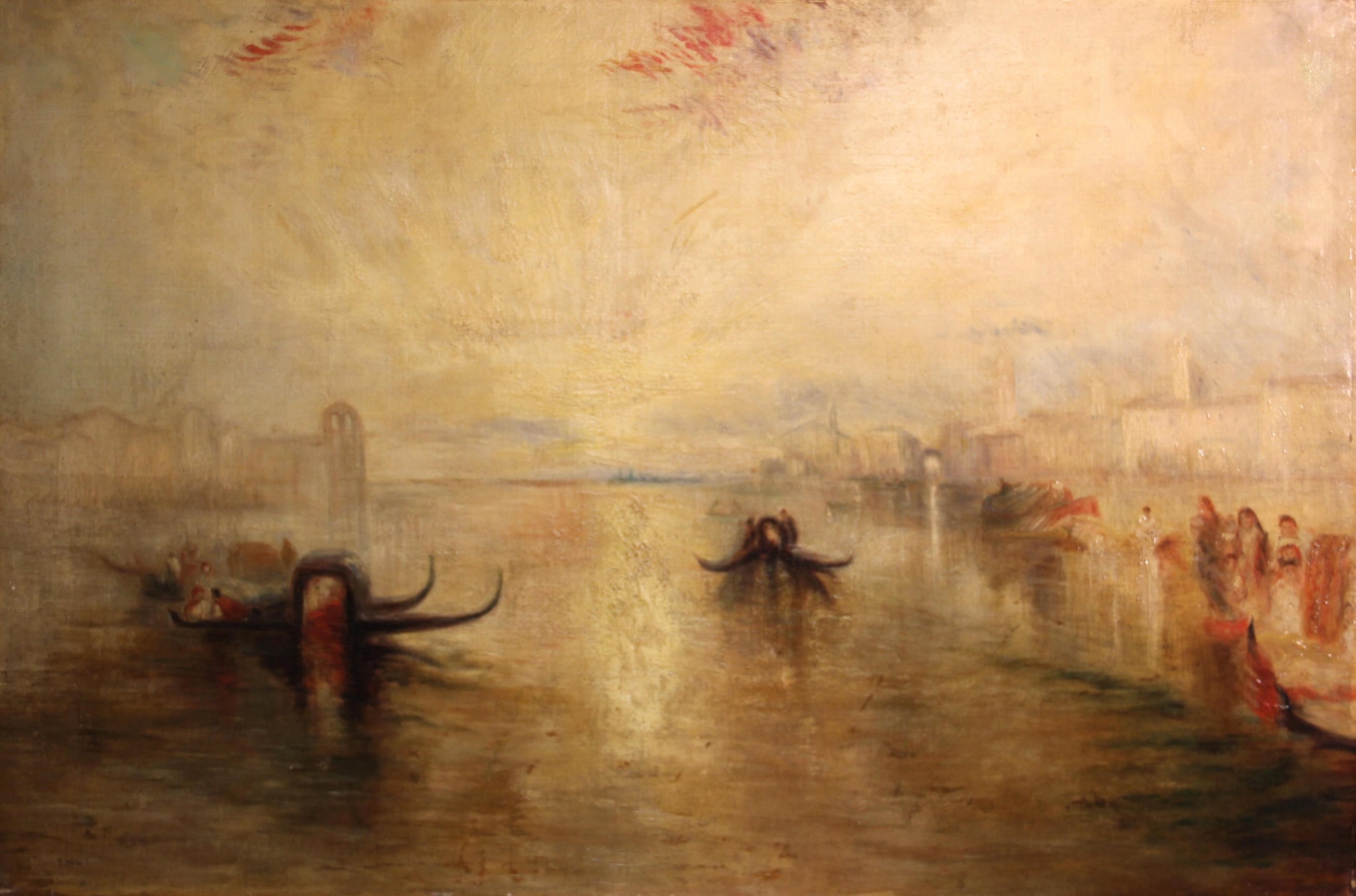 光线色彩奇幻主题 - 威尼斯潟湖景色 - 光影交织展现水城风情 