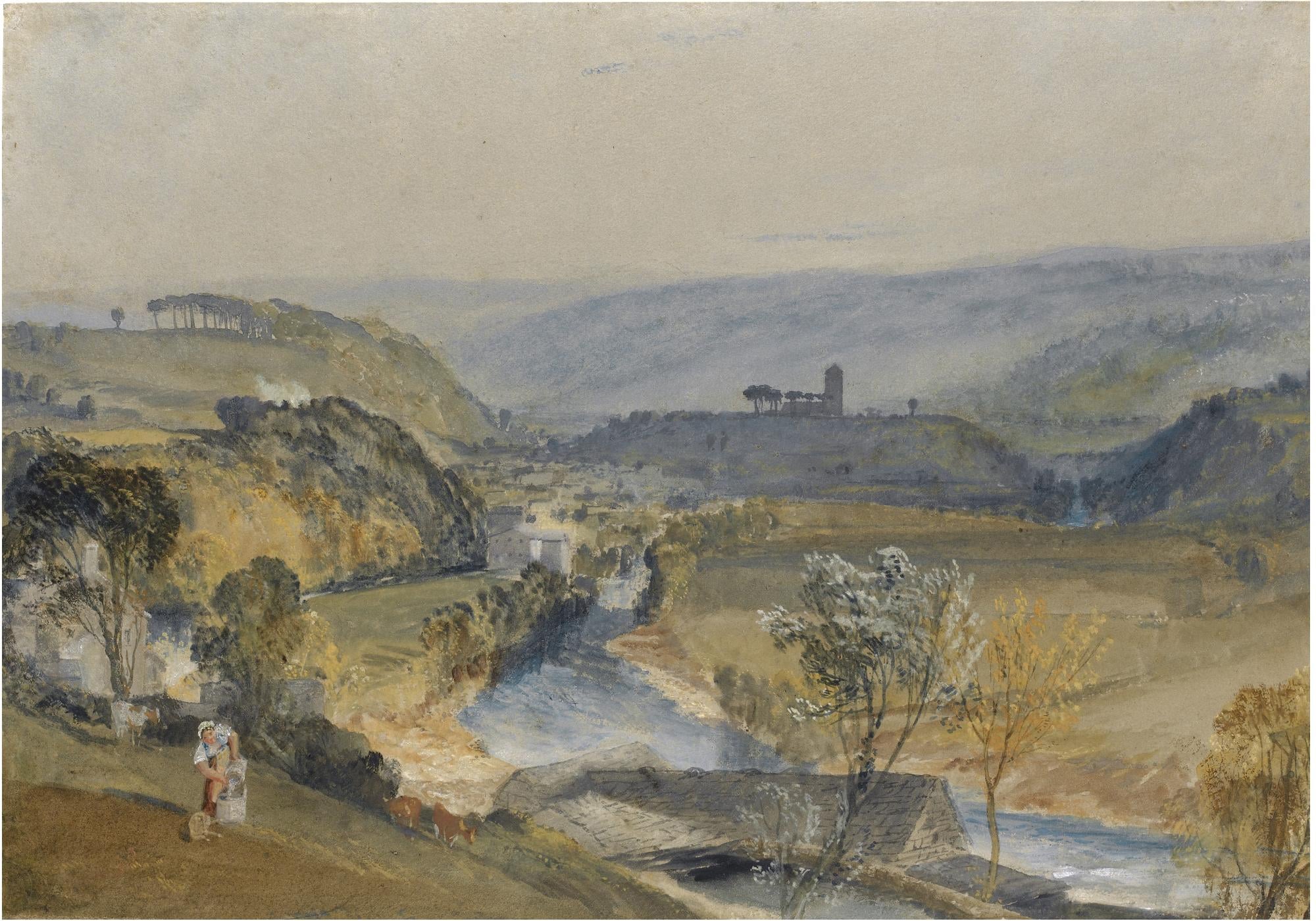 诗意氛围营造主题 - 田园山水景致 - 展现乡村宁静美好风光 