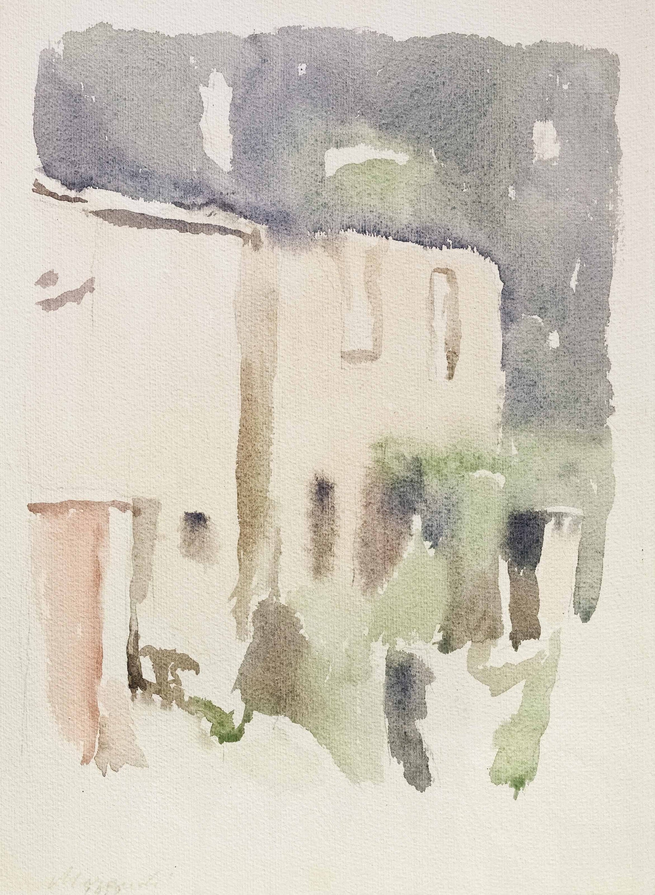 色彩柔和静谧主题 - 无题 - 柔和水彩绘就静谧画面 