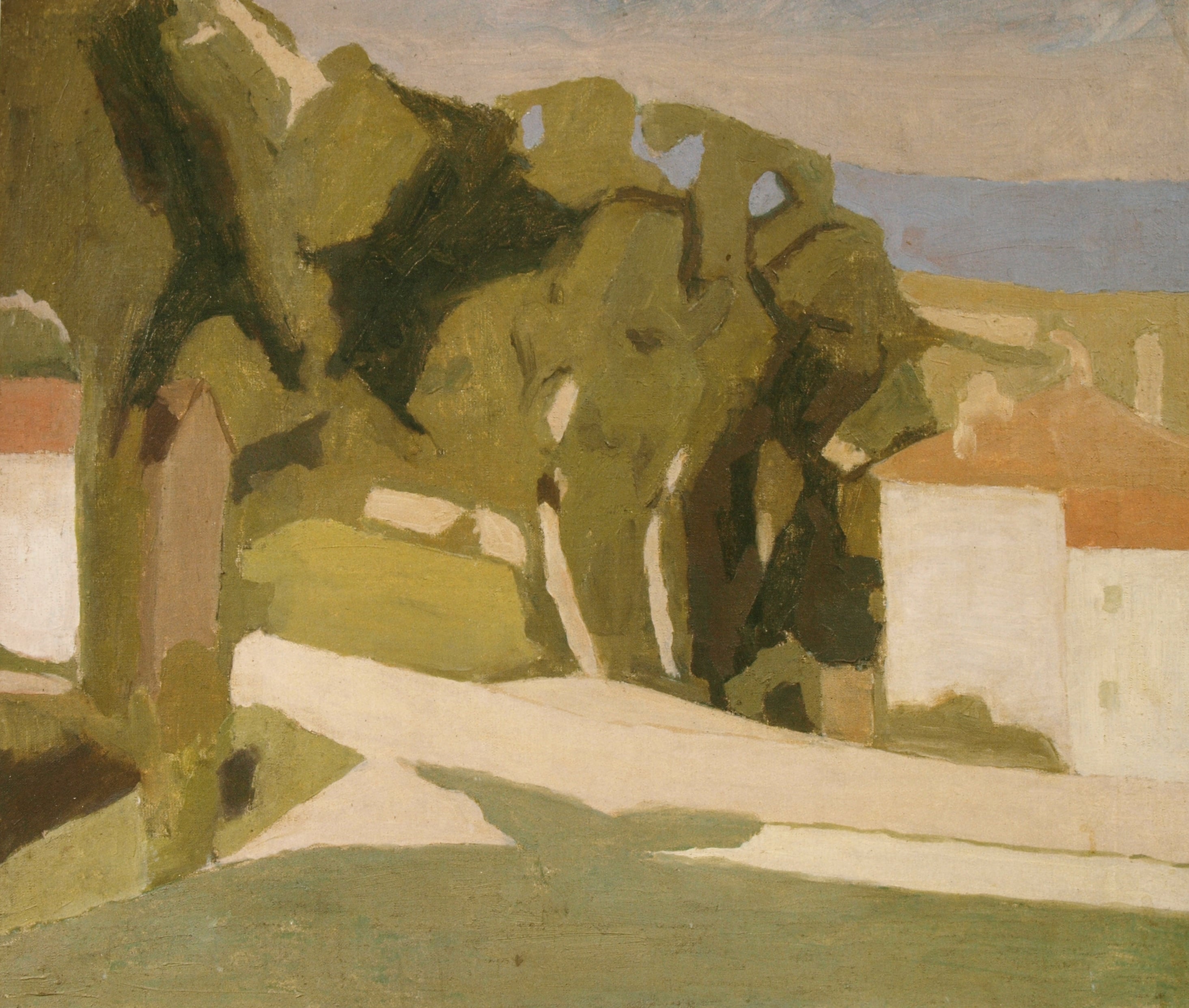 色彩柔和静谧主题 - 未知名风景画 - 柔和色调绘就静谧景致 