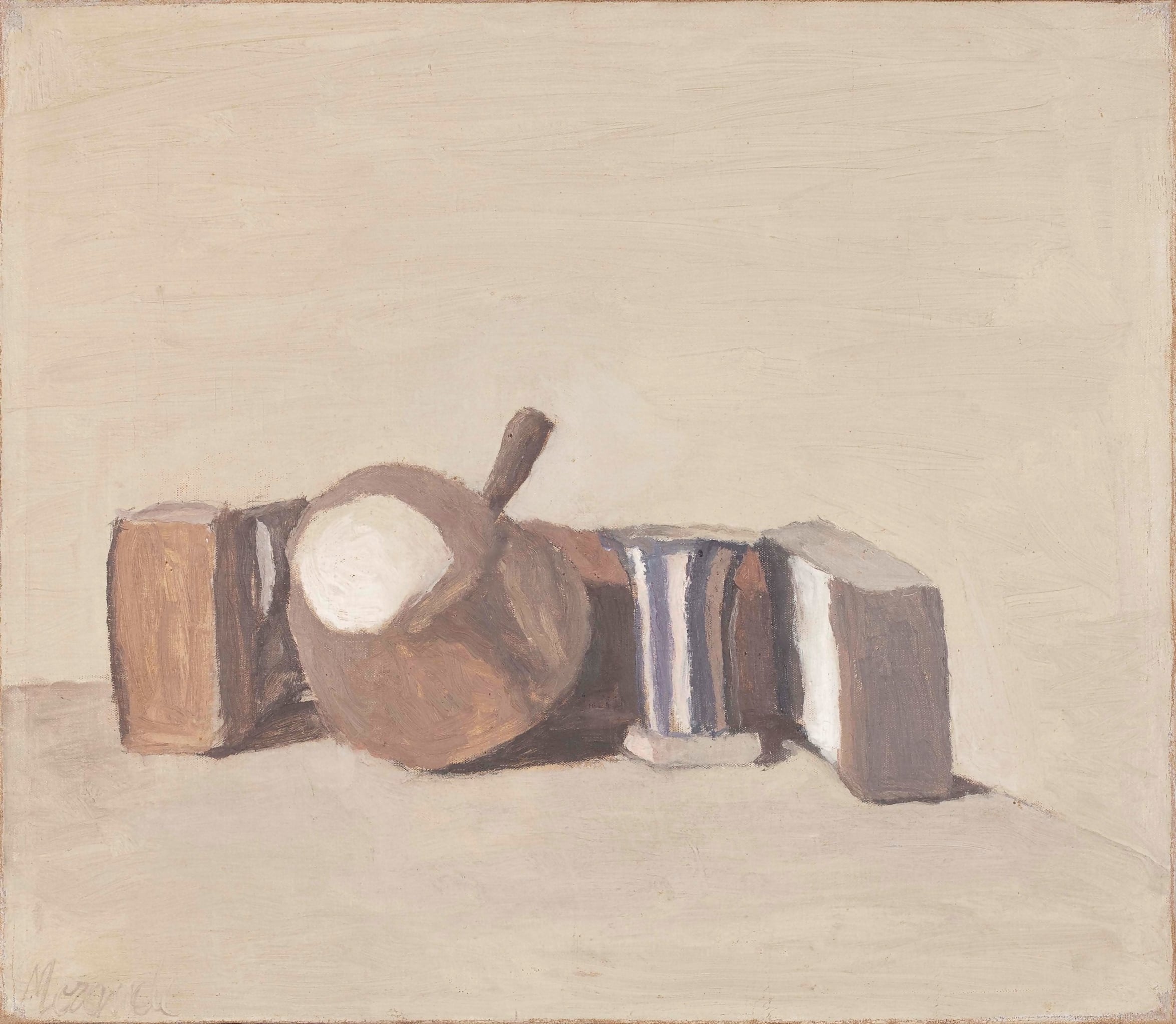 静物简约组合主题 - 静物画作 - 书籍罐子简约静物组合 