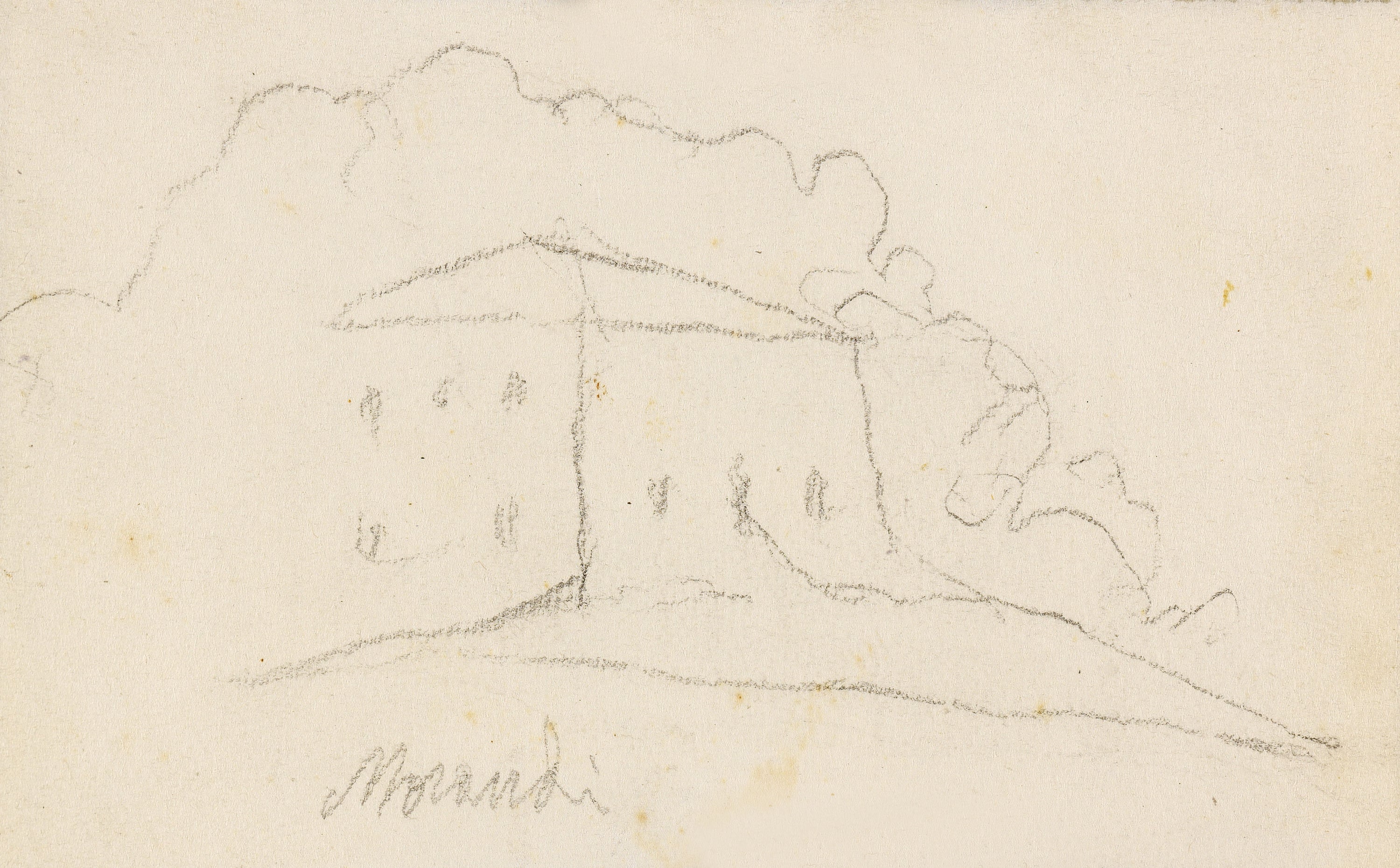 极简主义风格主题 - 无题 - 简洁线条勾勒房屋景致 