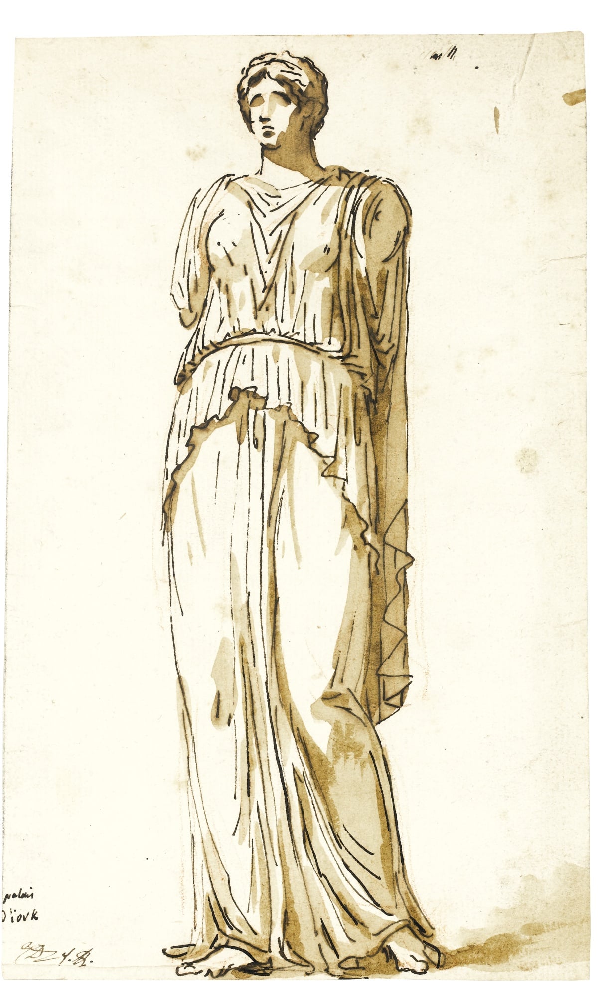 古代文化再现主题 - 古希腊女性雕像 - 描绘古希腊女性之风采 