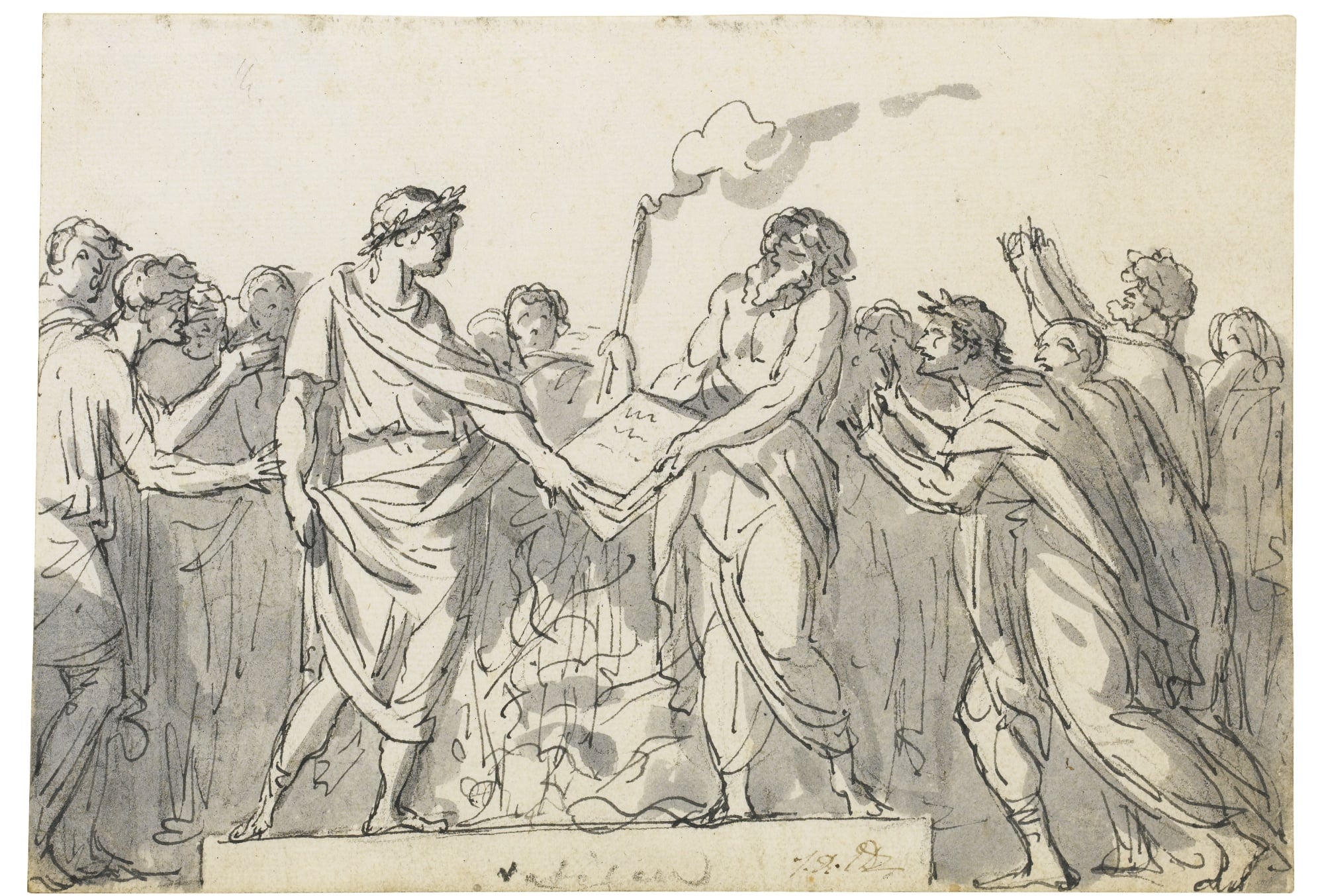 古代文化再现主题 - 未知 - 展现古代场景人物互动 