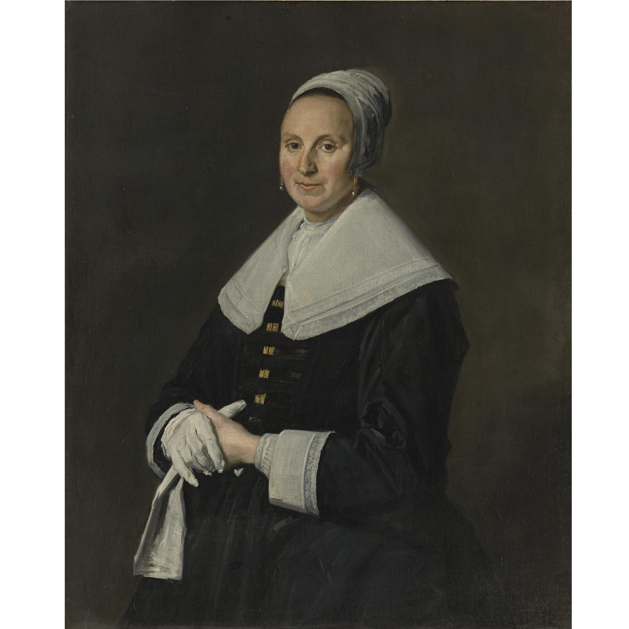 人物性格刻画主题 - 无名女士肖像 - 展现女士端庄温婉气质 