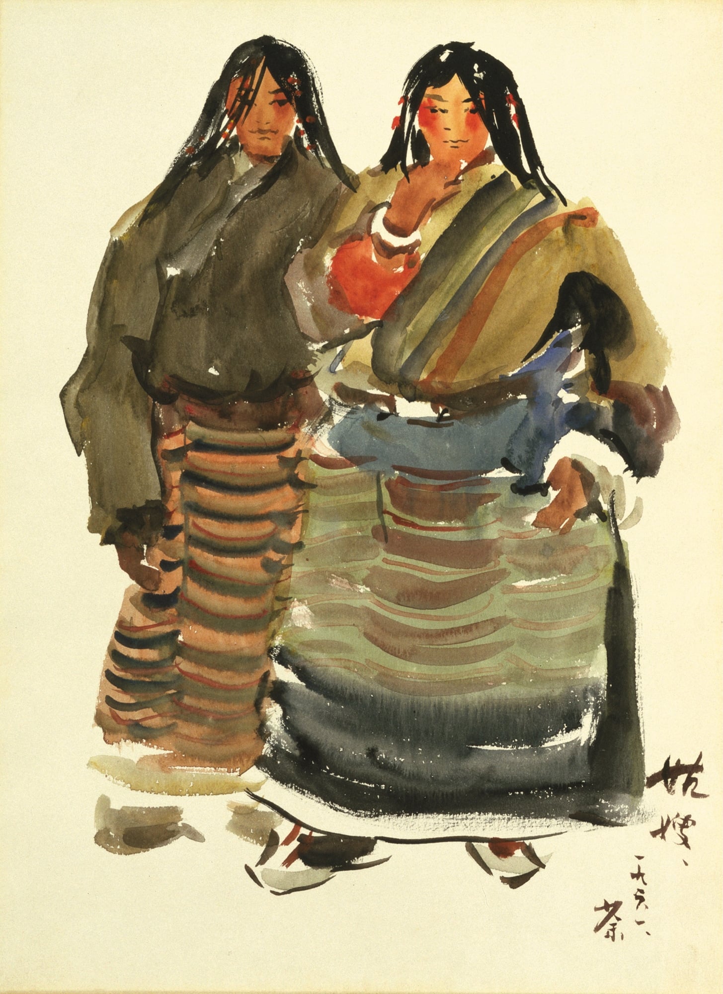 其他 - 无 - 展现两位少数民族女性形象 