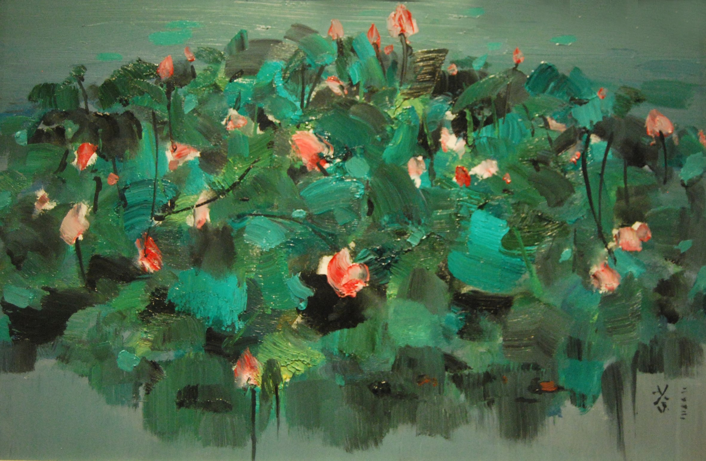 自然风景神韵主题 - 荷塘 - 描绘荷塘间的自然景致 