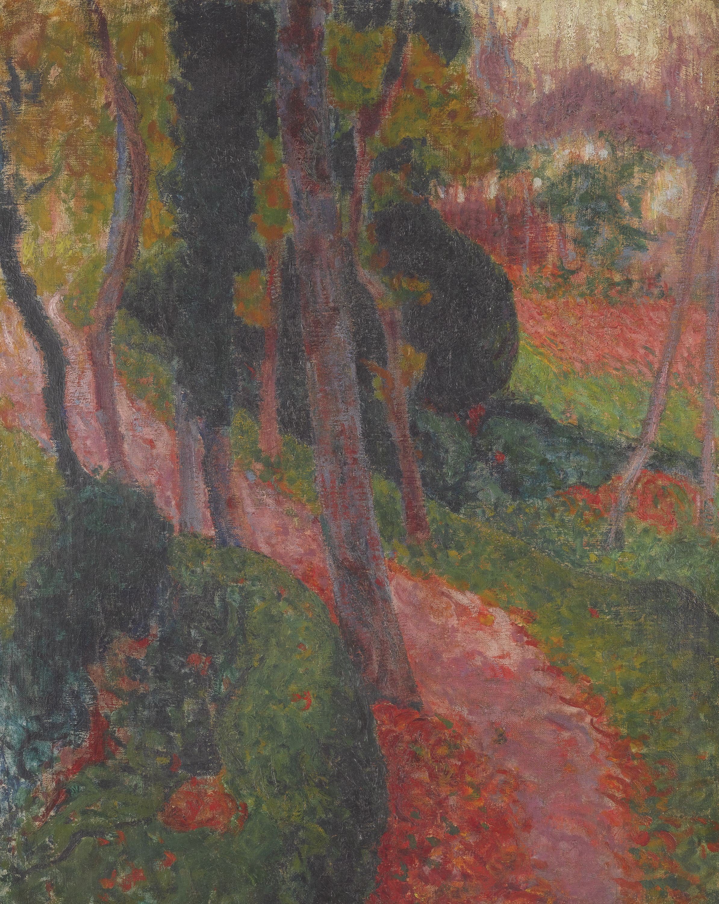 色彩原始浓烈主题 - 无具体名字 - 色彩浓烈展现林间景致 