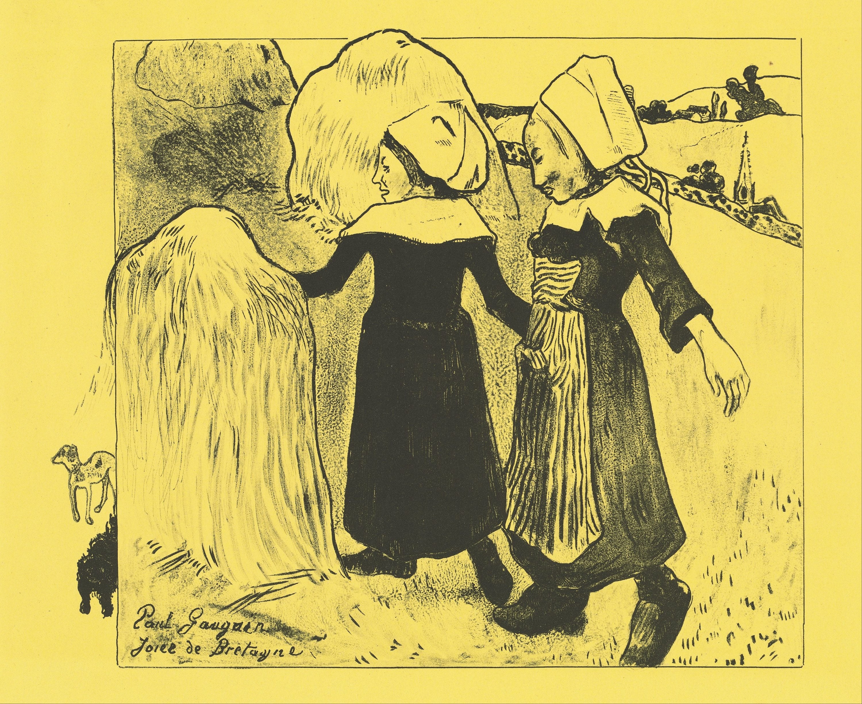 其他 - 布列塔尼的节日 - 展现布列塔尼人物场景 