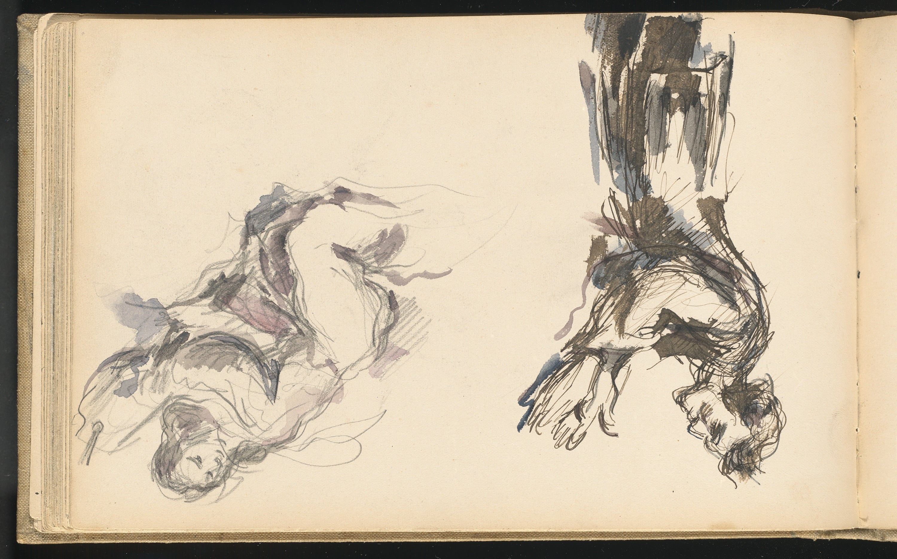 其他 - 未知 - 简洁笔触勾勒人物动态 