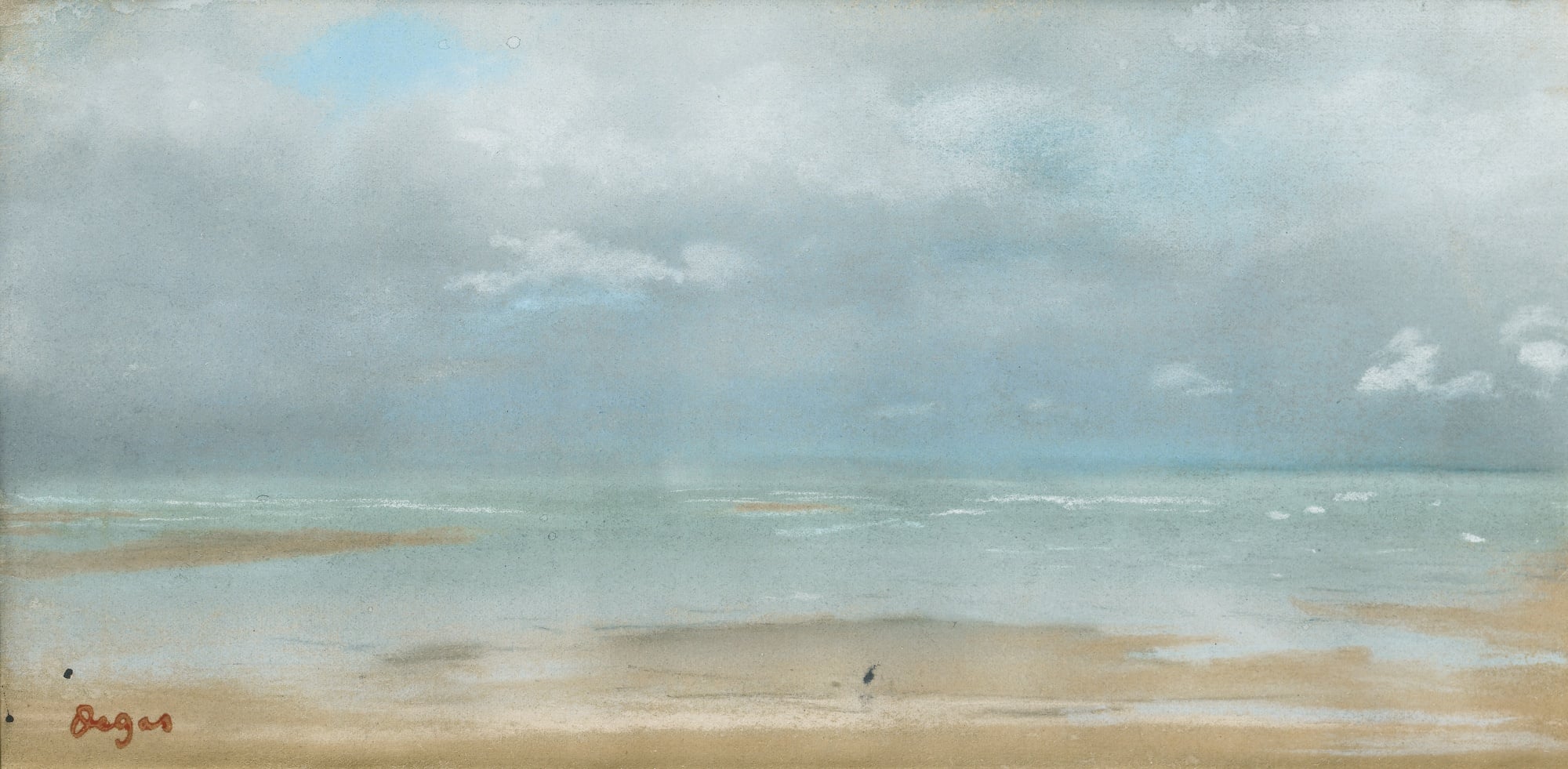 其他 - 未知名海景画 - 展现宁静开阔海边景致 