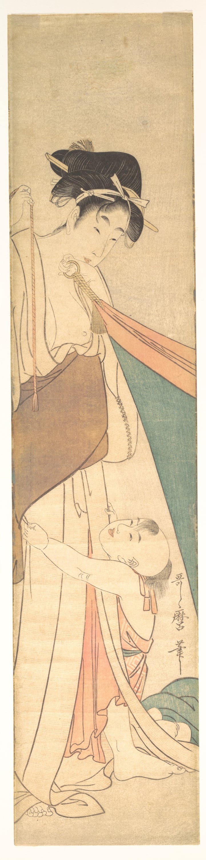 女性生活百态主题 - 母子图 - 展现母子间的亲密互动 