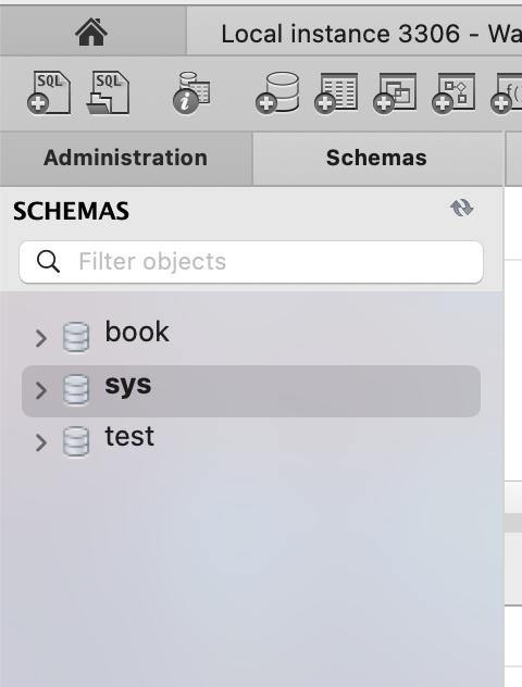MysqlWorkBench使用数据库