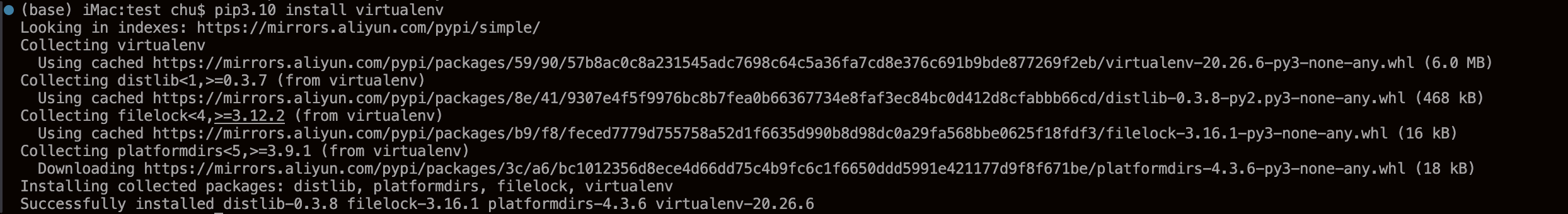 pip安装virtualenv pip安装virtualenv