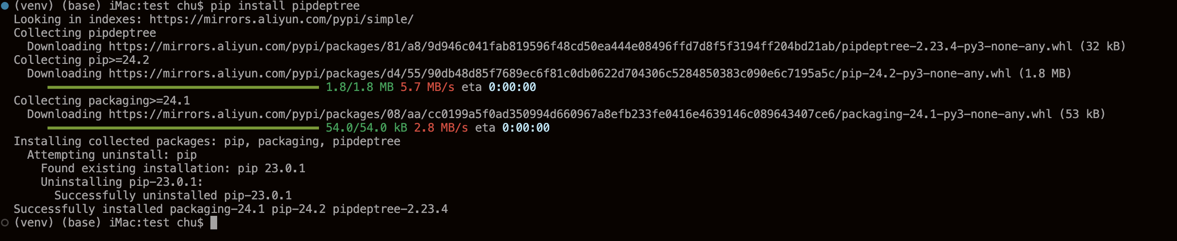 pip安装pipdeptree pip安装pipdeptree
